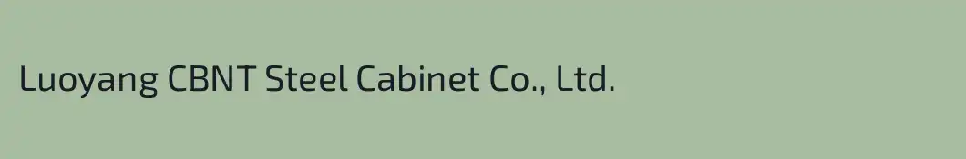 Luoyang CBNT Steel Cabinet Co., Ltd.